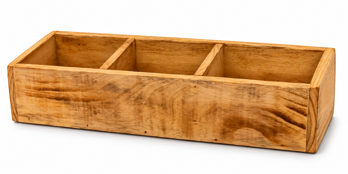 Wood & Wick - hand crafted Timber Planter